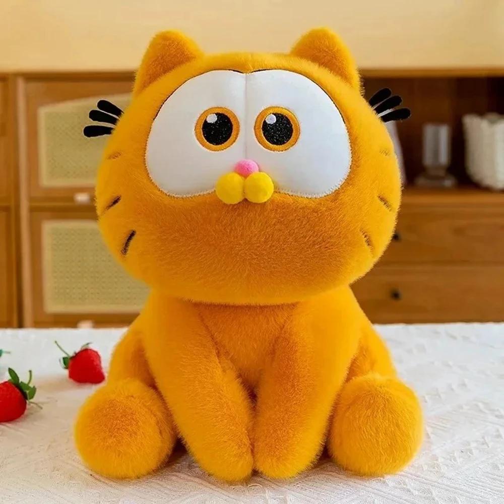 Poupée en peluche Garfield de 25CM, jouet en peluche Kawaii, chat de dessin animé, décoration cadeau