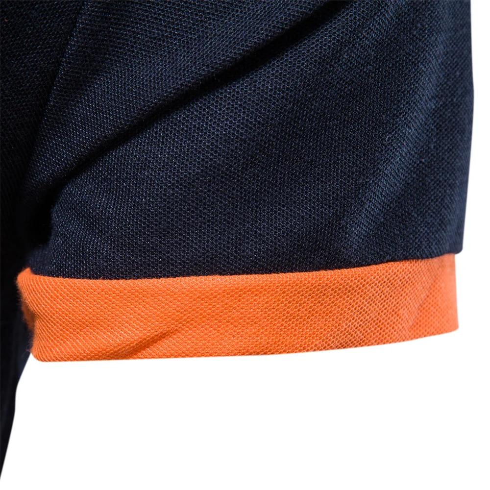 AIOPESON brodé 35% coton polo homme décontracté couleur unie Slim Fit Polo nouvelle marque vêtements