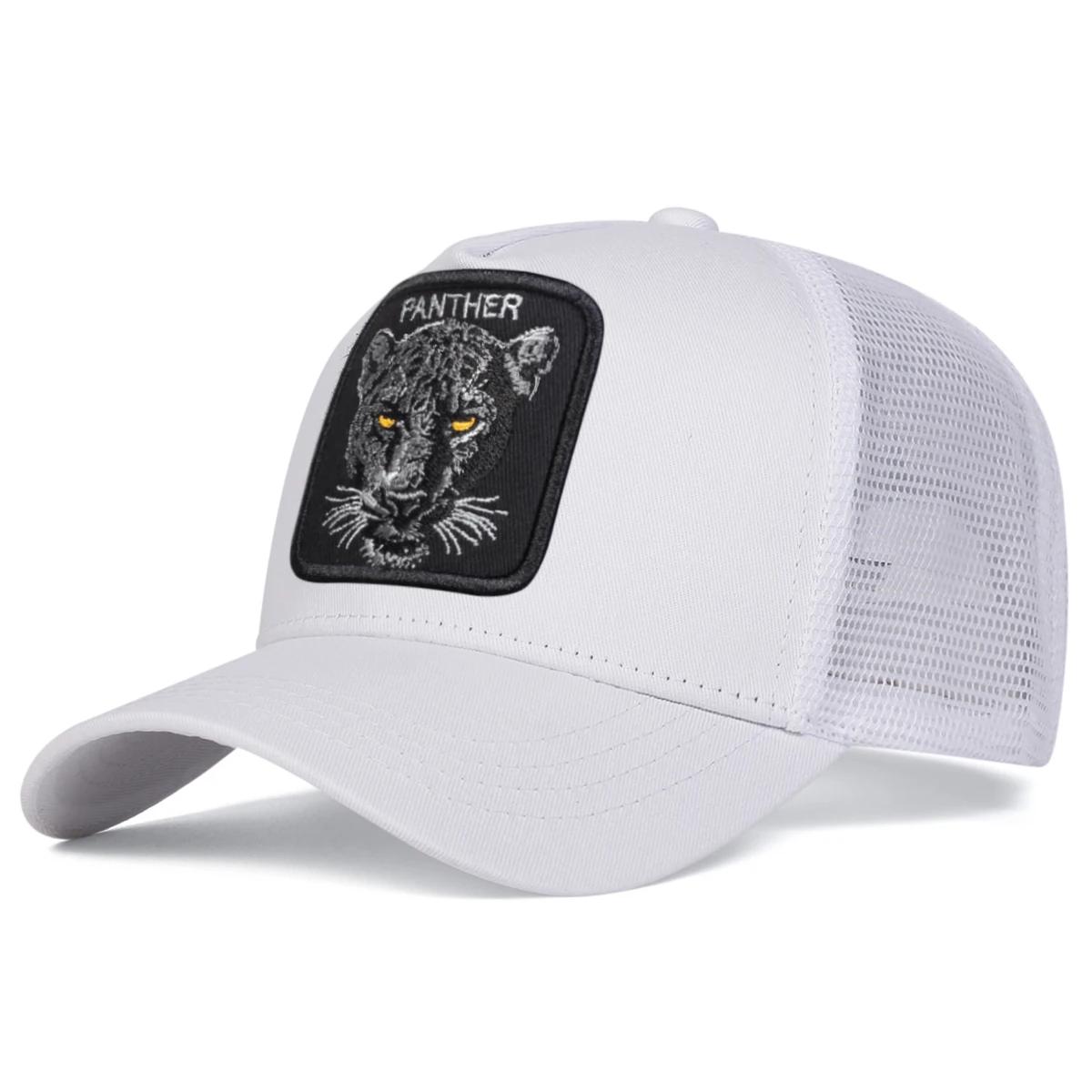 Casquettes de Baseball unisexes avec broderie PANTHER, chapeaux décontractés réglables pour l'extéri