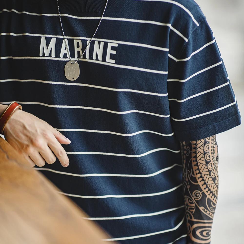 Maden-T-Shirt manches courtes pour hommes, estival et respirant, avec lettres imprimées