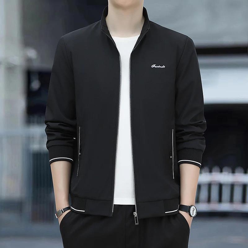 Veste à Revers pour Homme, Combinaison en Tissu, Confortable, Respirant, Absorption de la Sueur, Ver
