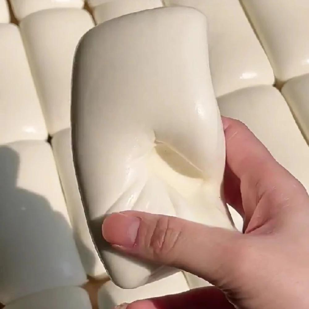 Jouet à presser en forme de gâteau au yaourt Taba Squishy, jouet sensoriel à montée lente, anti-stre