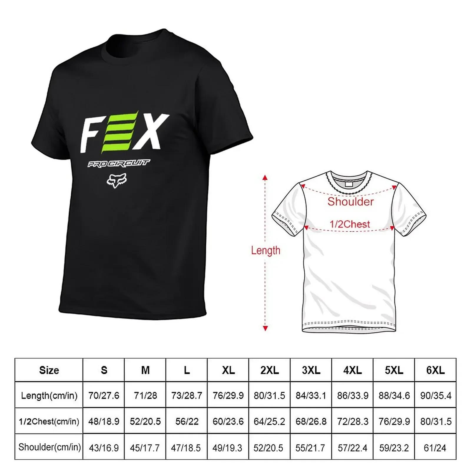 Fox-T-Shirt à Manches Courtes pour Homme, Vêtement Pro Circuit, à vaccage Rapide, PO gy, Sublime Ani