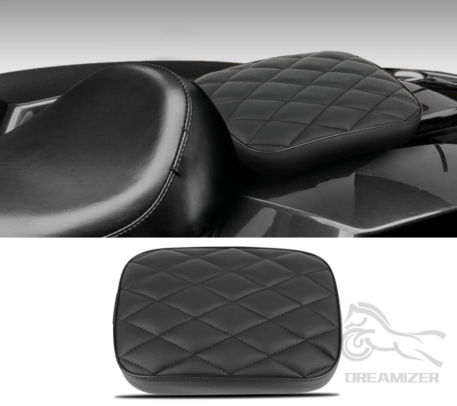 Siège de passager arrière universel noir à ventouse pour moto, pour Harley 883 1200 48 Choppers Bobb