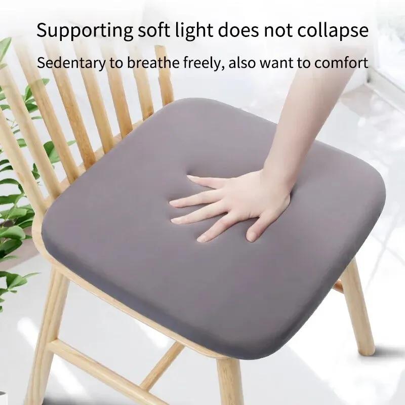 Coussin de siège ergonomique en coton à mémoire de forme pour étudiant, coussin pour hémorroïdes, ou