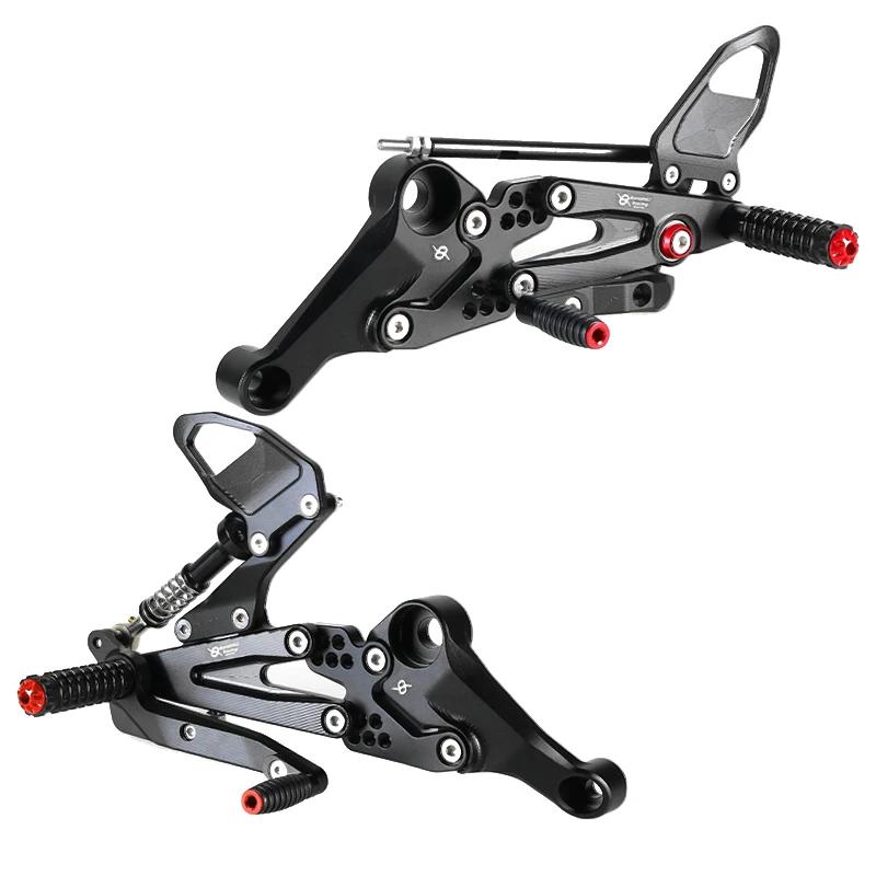 Repose-pieds arrière réglable CNC pour moto, pour Aprilia RS660/Tuono660 2021 2022 2023 2024 2025