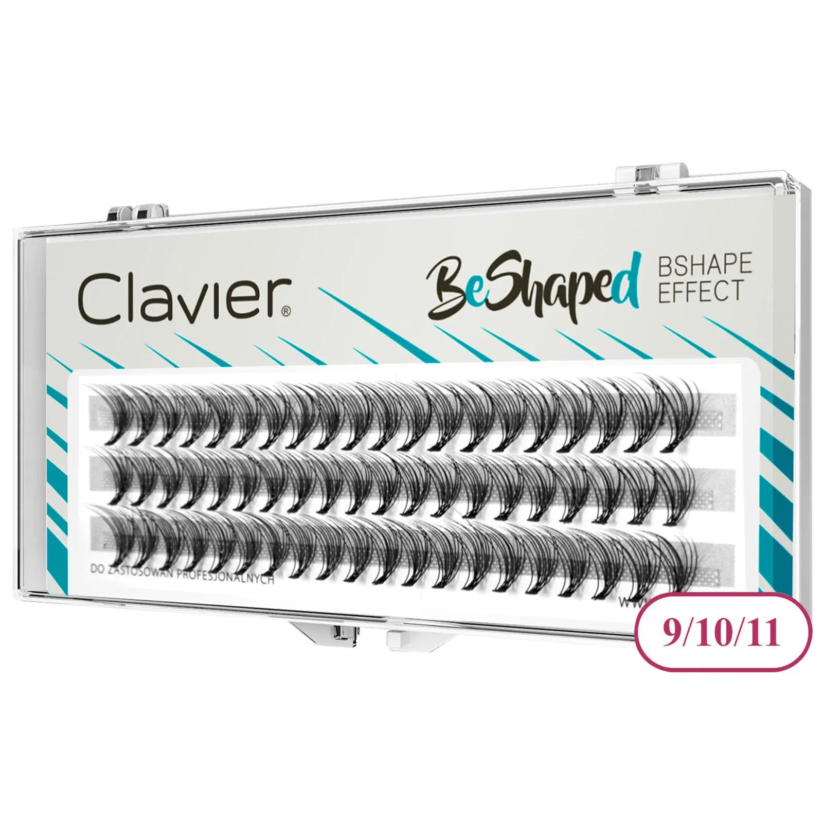 Clavier – ensemble de cils en forme de fard à joues, extraordinaire, en soie synthétique, plus doux,