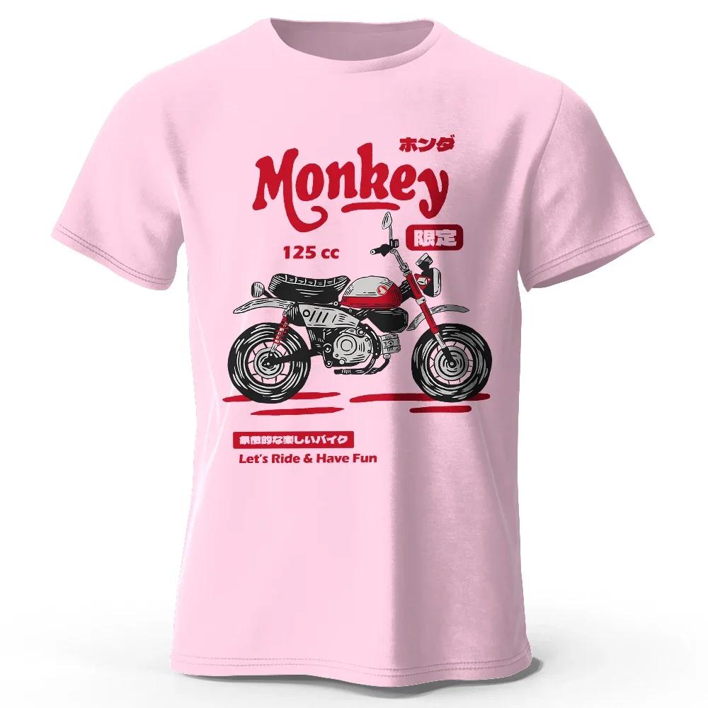T-Shirt de croquis de moto Vintage 100% coton, T-Shirt graphique de vélo dessiné à la main pour homm