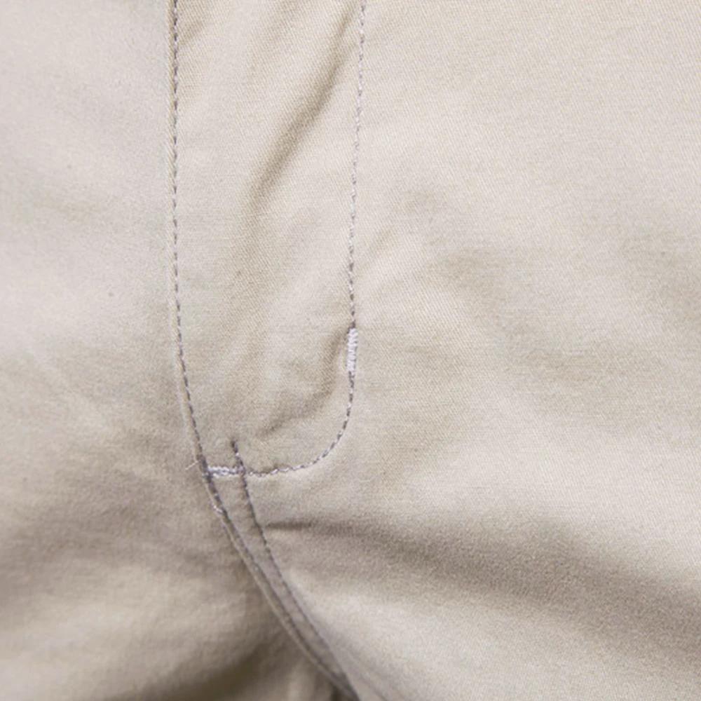 AIOPESON-Short de Plage 100% Coton pour Homme, Vêtement Solide de Haute Qualité, Décontracté, Busine