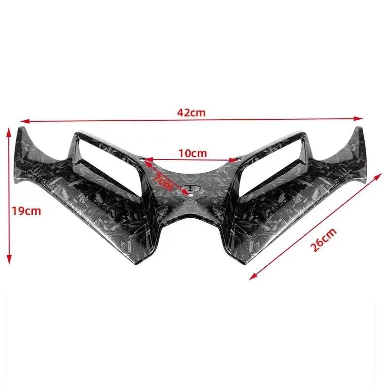 Kit d'ailes aérodynamiques de moto, accessoires de moteur de becquet pour KawasakiNinja 300 Ninja250