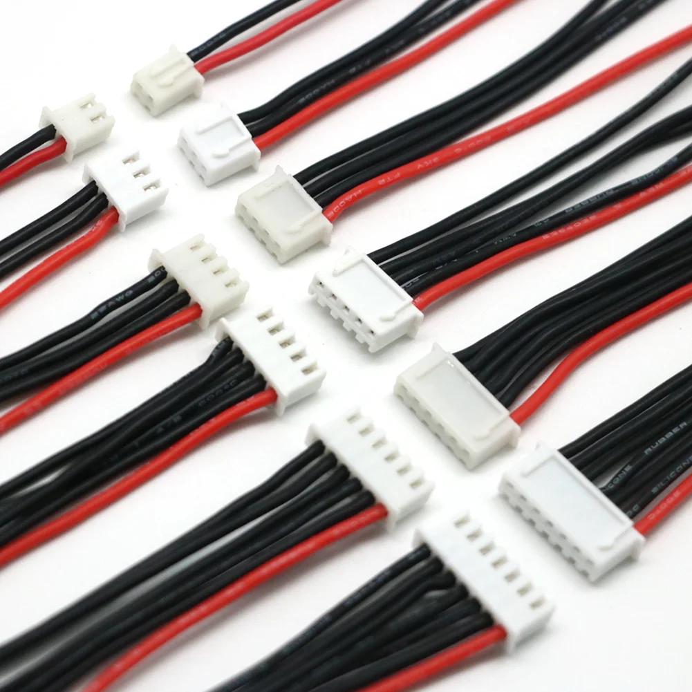 Câble de chargeur d'équilibre de batterie Lipo, 5 pièces/lot, 1S 2s 3s 4s 5s 6s, connecteur IMAX B6,