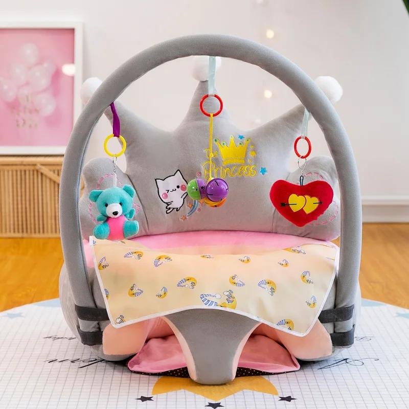 Canapé d'apprentissage pour bébé, siège confortable, prévention des chutes et Protection de la taill