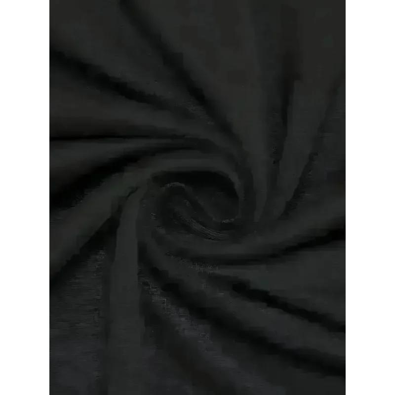 T-shirt pour homme en coton respirant à manches courtes, imprimé, col rond, tailles S-5XL, mode été,
