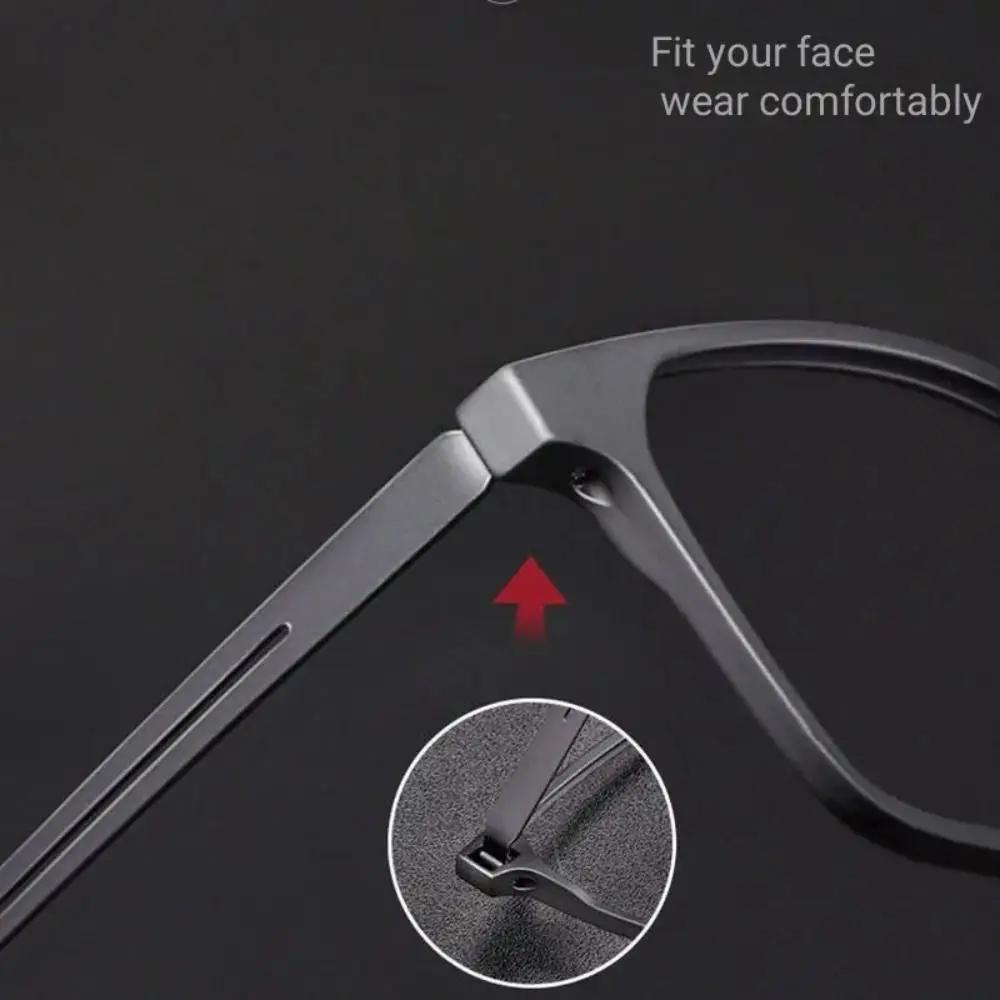 Lunettes de lecture bloquant la lumière bleue pour hommes et femmes, alliage de titane ultraléger TR