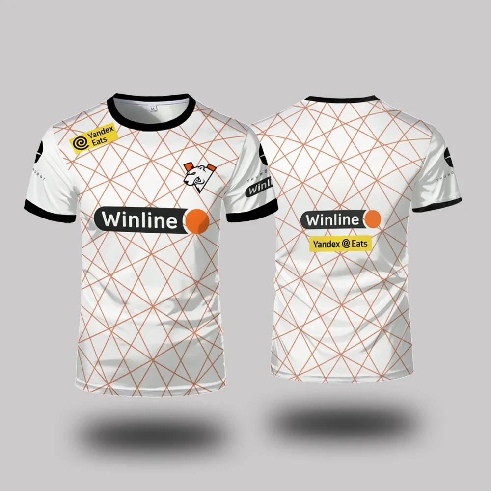 Uniformes du club d'e-sport Virtus.Pro, t-shirt respirant pour hommes et femmes, vêtements d'été déc