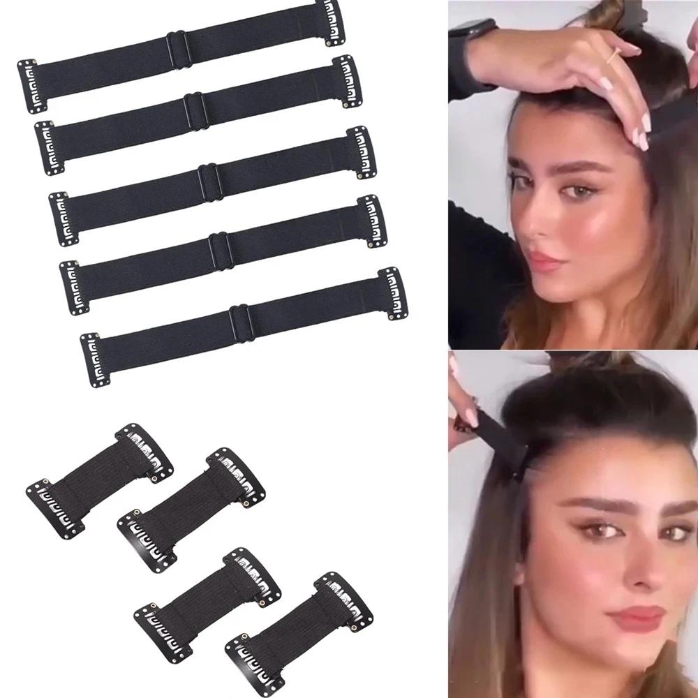 Bandes de lifting portables, sourcils et yeux invisibles réglables, sangle d'étirement élastique réu