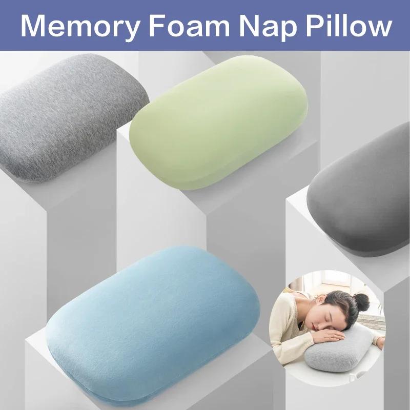 Oreiller cervical multifonction en mousse à mémoire de forme, oreiller de voyage doux à rebond lent 