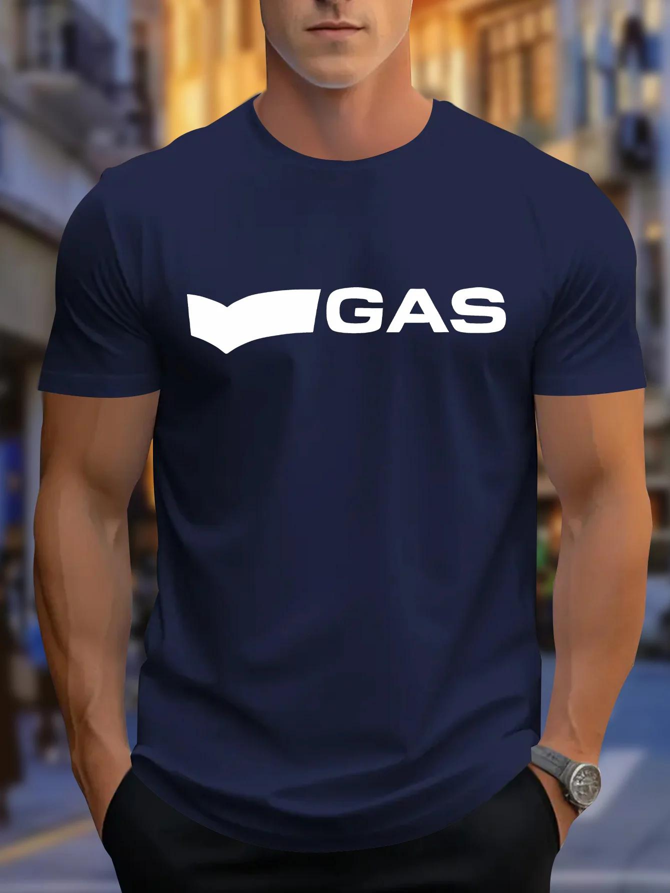 T-shirt à manches courtes et col rond pour hommes, 100% pur coton, à la mode, sport décontracté, amp