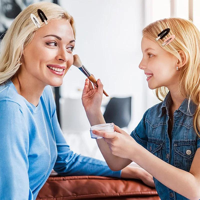 Lot de 10 pinces à cheveux sans pli pour femmes et filles, accessoires de coiffure et maquillage, ba