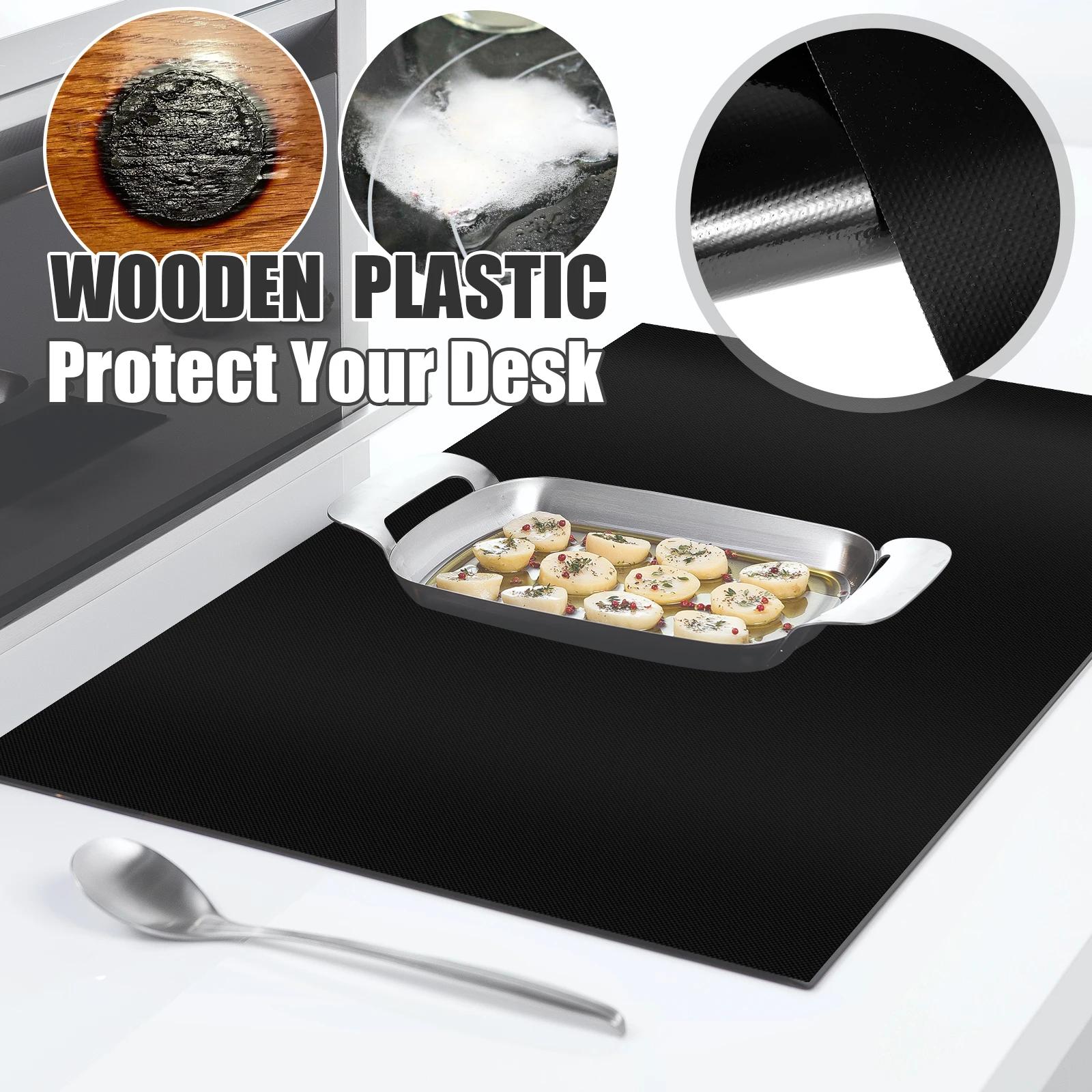 Tapis de protection pour table de cuisson à induction, couvercle en silicone pour cuisinière à induc