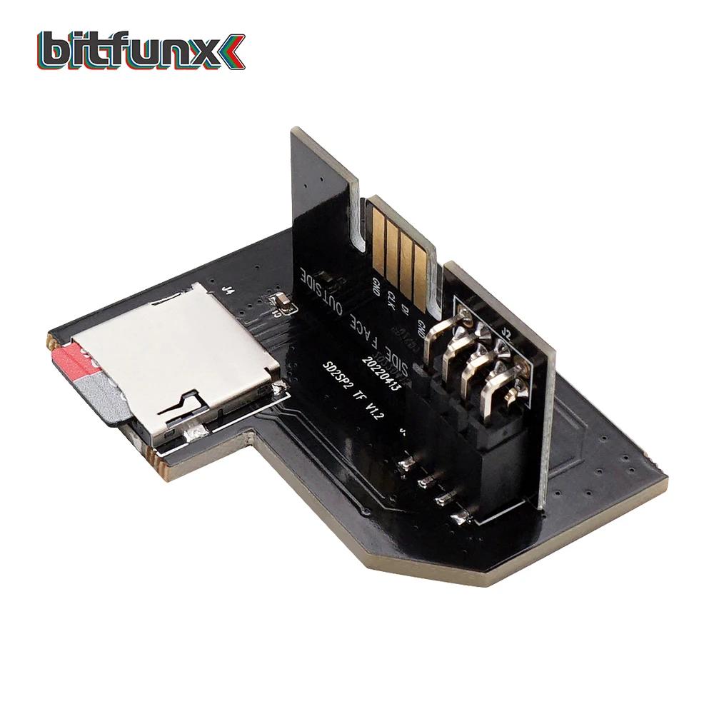 Bitfunx V1.3 SD2SP2 Pro adaptateur de carte SD charge SDL carte Micro SD lecteur de carte TF pour Ni