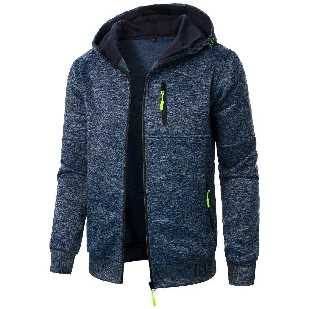 Sweat à capuche PVD Slim Fit Sportedly pour hommes, veste décontractée, survêtement, streetwear, aut