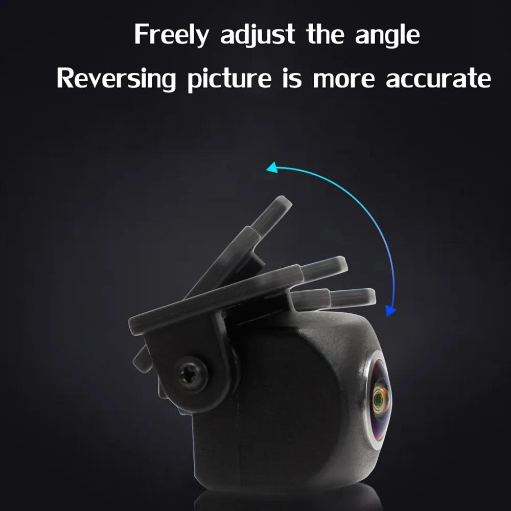 Smartour 180 degrés 1080p grand Angle HD caméra de recul automatique caméra de recul de voiture Visi