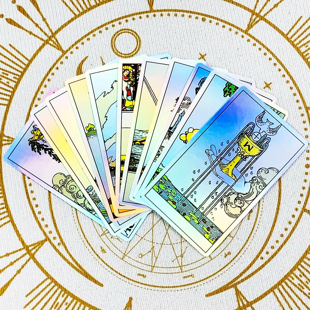 Tarot Oracle 78 pièces cartes spécialement conçues divertissement familial destin Divination jeu de 