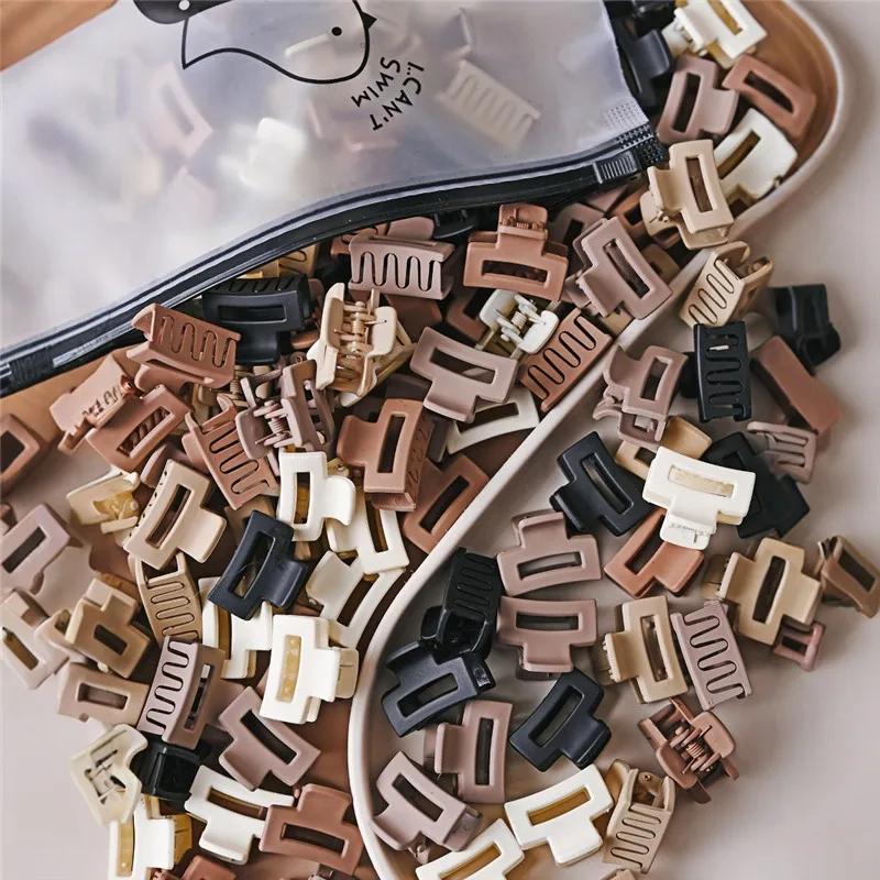 Petites clips beiges mixtes, accessoires pour filles mignonnes, parfaits pour un usage quotidien, de