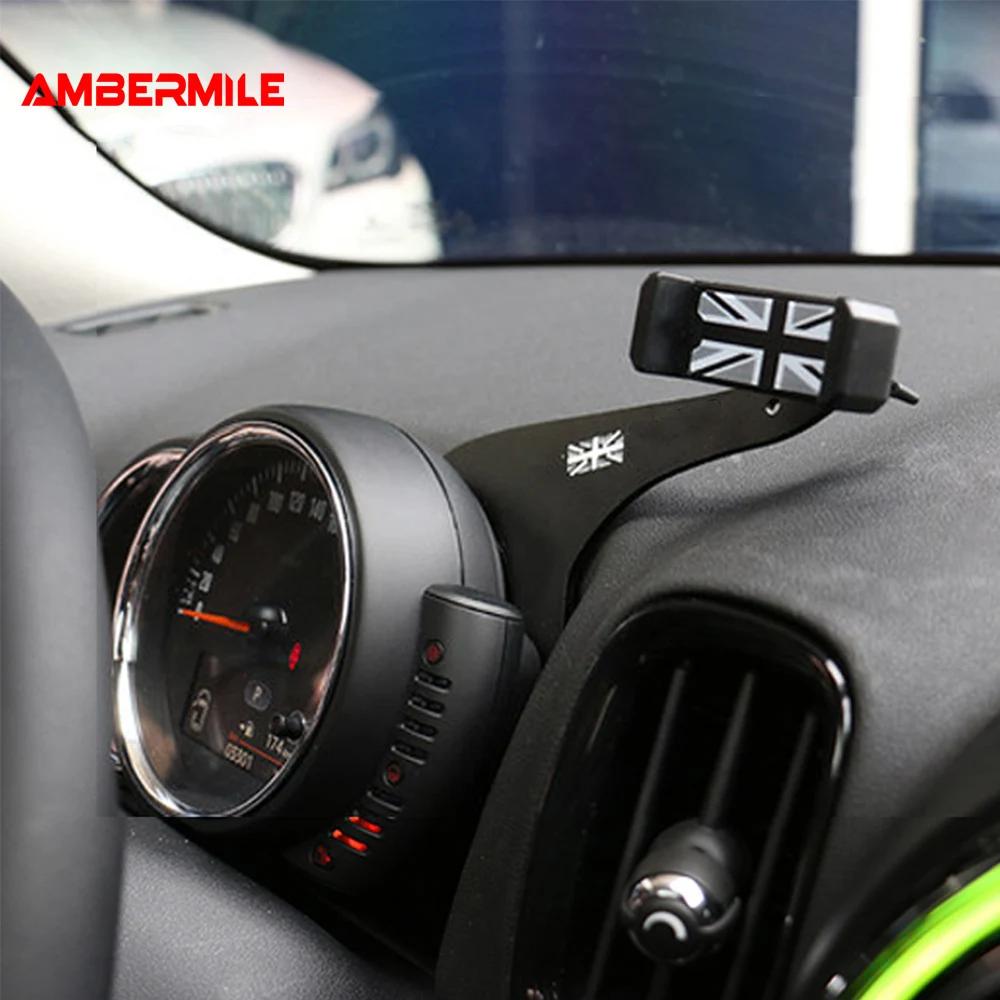 Support de prise Union gris pour Mini Cooper Clubman F55 F56 F54 F60, accessoires, support de téléph