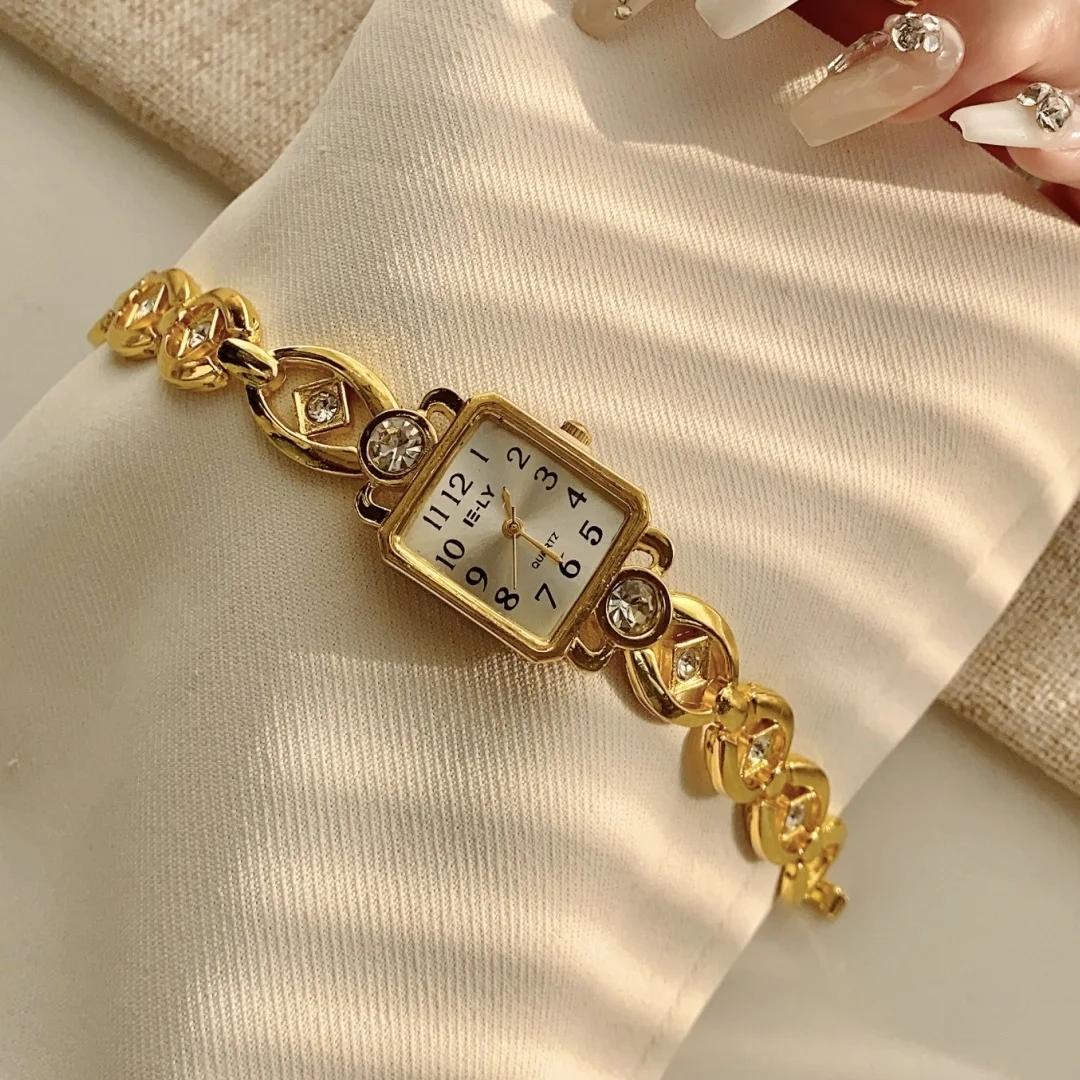 Femmes montres Top marque de luxe montres dames mode or Bracelet montre femme élégante horloge femme