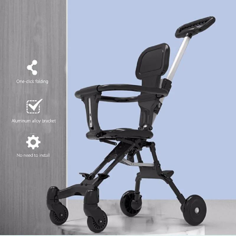 IMBABY – poussette pour bébé, siège bidirectionnel Portable et pliable, adapté à toutes les saisons,