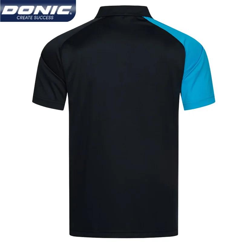 Maillot de tennis de table respirant pour hommes et femmes, manches courtes, t-shirt de ping-pong, c