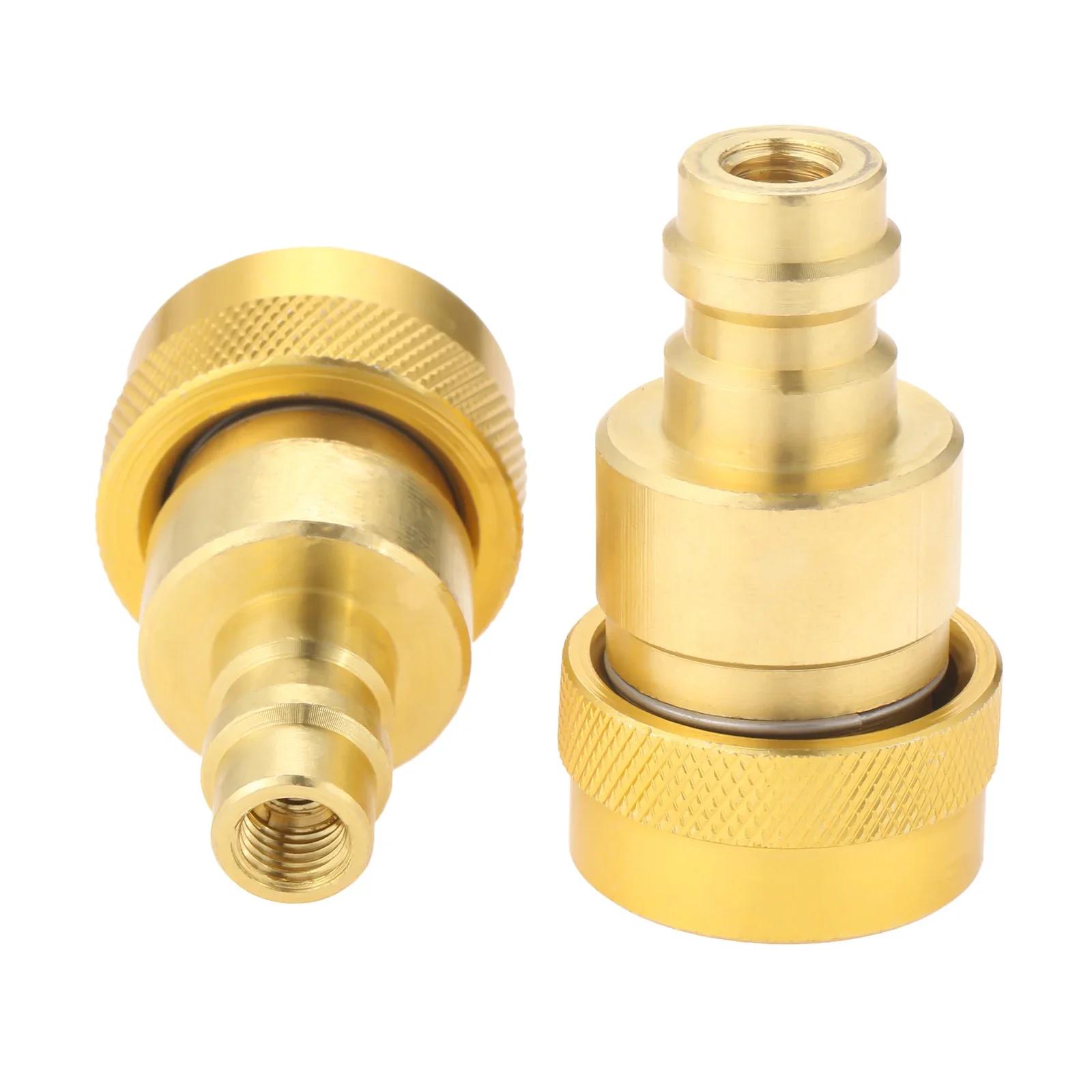 Kit de Conversion A/C R134a à R1234yf, adaptateur rapide, connecteur haute et basse tension réglable