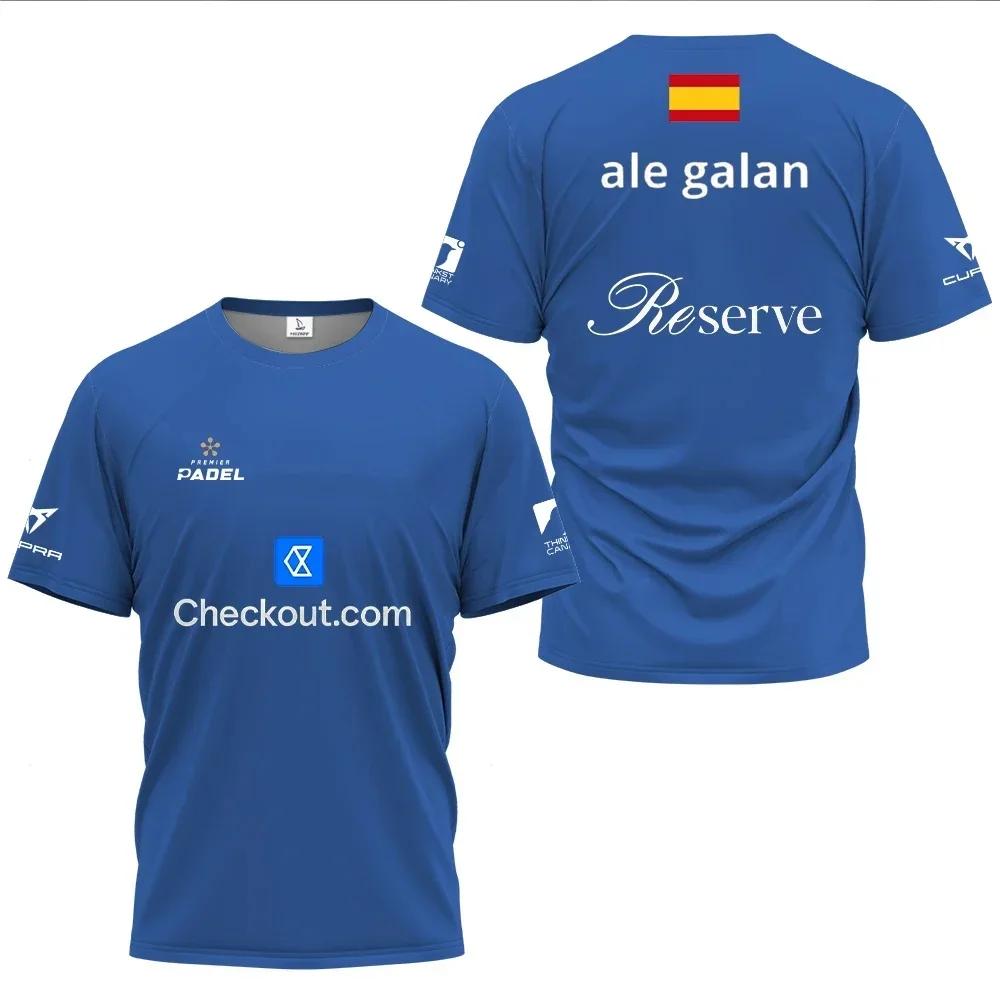 Cool Padel T-shirt respirant à manches courtes pour hommes et femmes, t-shirt d'été à séchage rapide