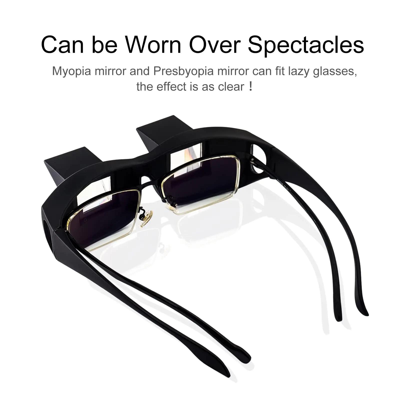 Lunettes periscopes créatives et innovantes pour la lecture horizontale assise et la vision de la té