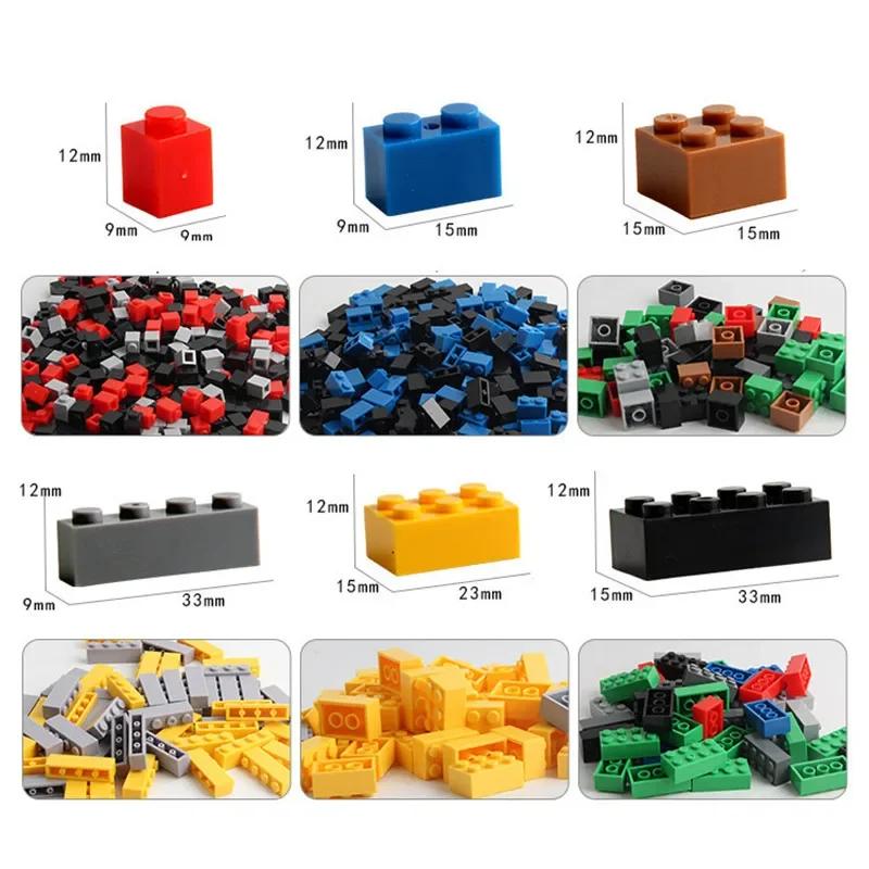 Bricolage blocs de construction créatifs grand ensemble ville blocs de construction classiques assem