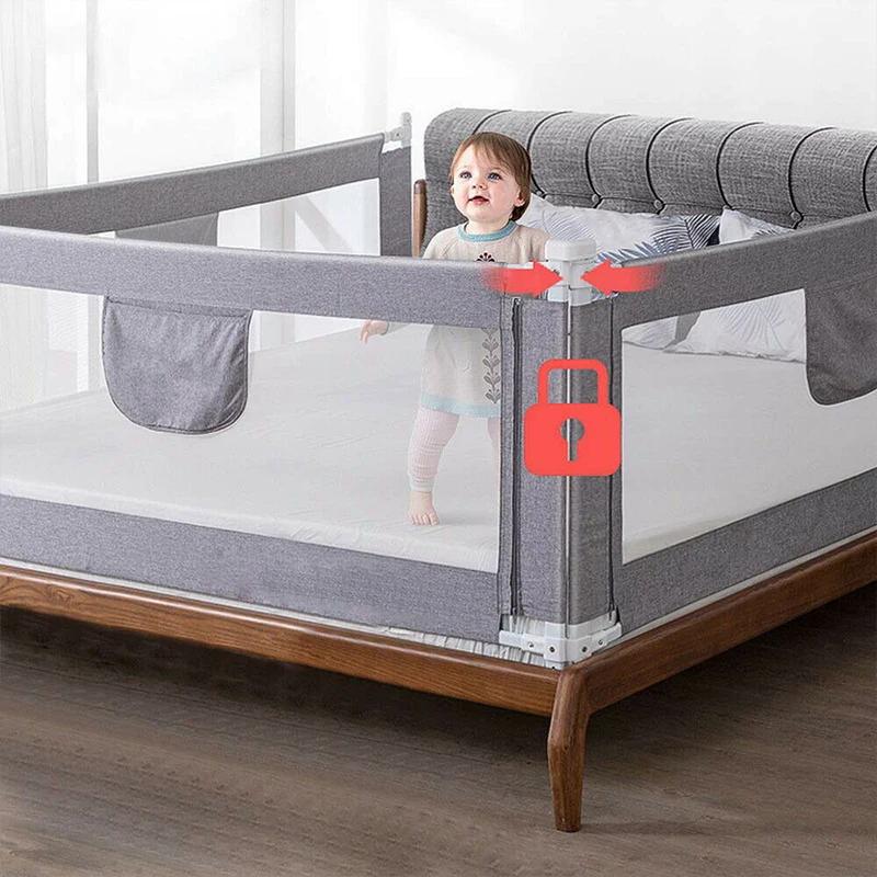Clôture de lit de bébé, barrière de protection pour enfants, clôture de sécurité Anti-chute, barrièr