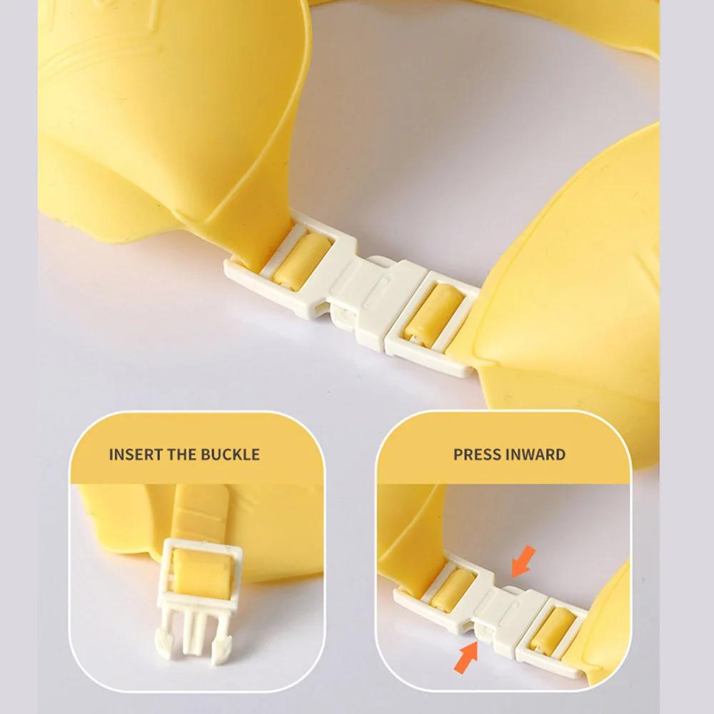 Bonnet de douche imperméable pour bébé, chapeau de shampoing pour enfants, protection des oreilles e