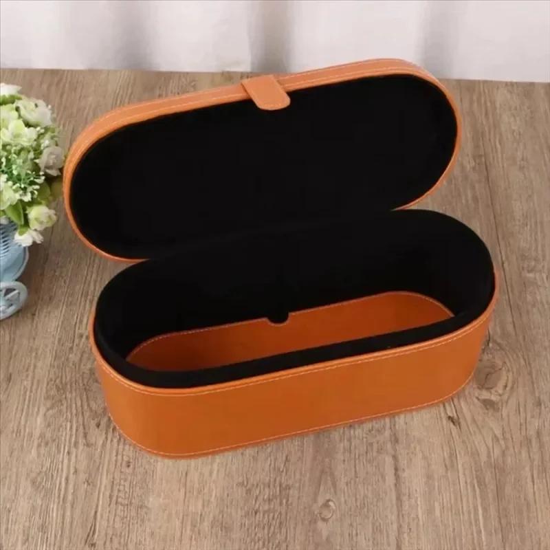 Étui de voyage Portable pour sèche-cheveux, sac de rangement, Protection en cuir PU, boîte de rangem