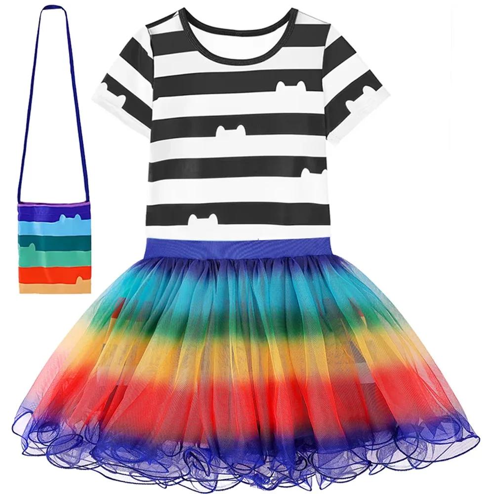 Ensembles de jupes pour enfants, poupée Ggabby pour filles, fête pour enfants, maisons de chat Gabby