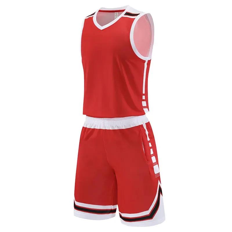 Combinaisons de basket-ball sportives, chemises de sport de course en plein air, short en Y, fitness