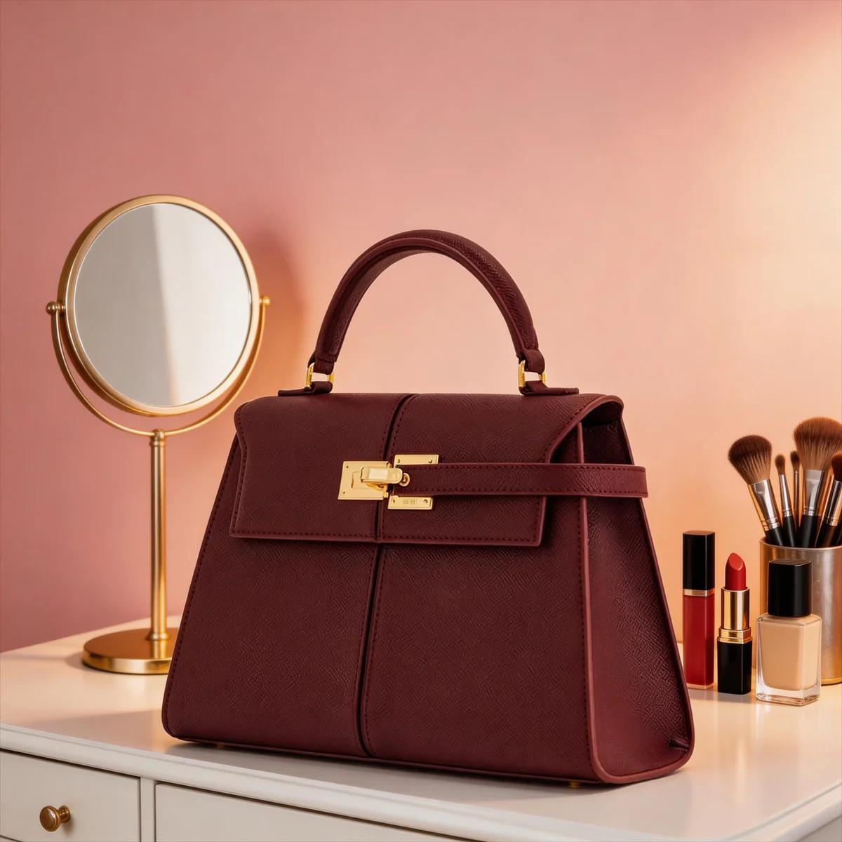 Sac trapézoïdal JW PEI, nouveau style, sac bandoulière en cuir véritable pour femme, design de niche