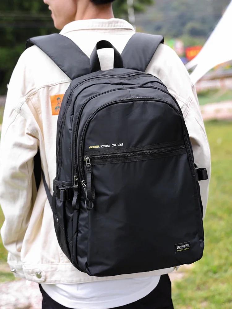 VOLUNTEER sac à dos pour hommes mode décontracté voyage ordinateur portable sac à dos étanche sac à 