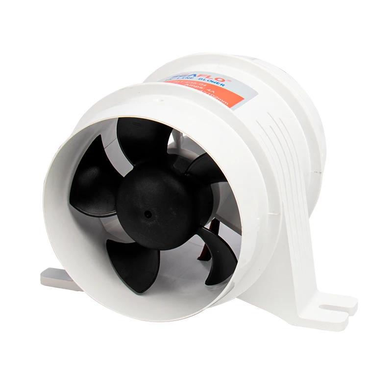 Ventilateur d'extraction de ventilateur de salle de moteur à flux droit 12V 24V DC ventilateur de ya