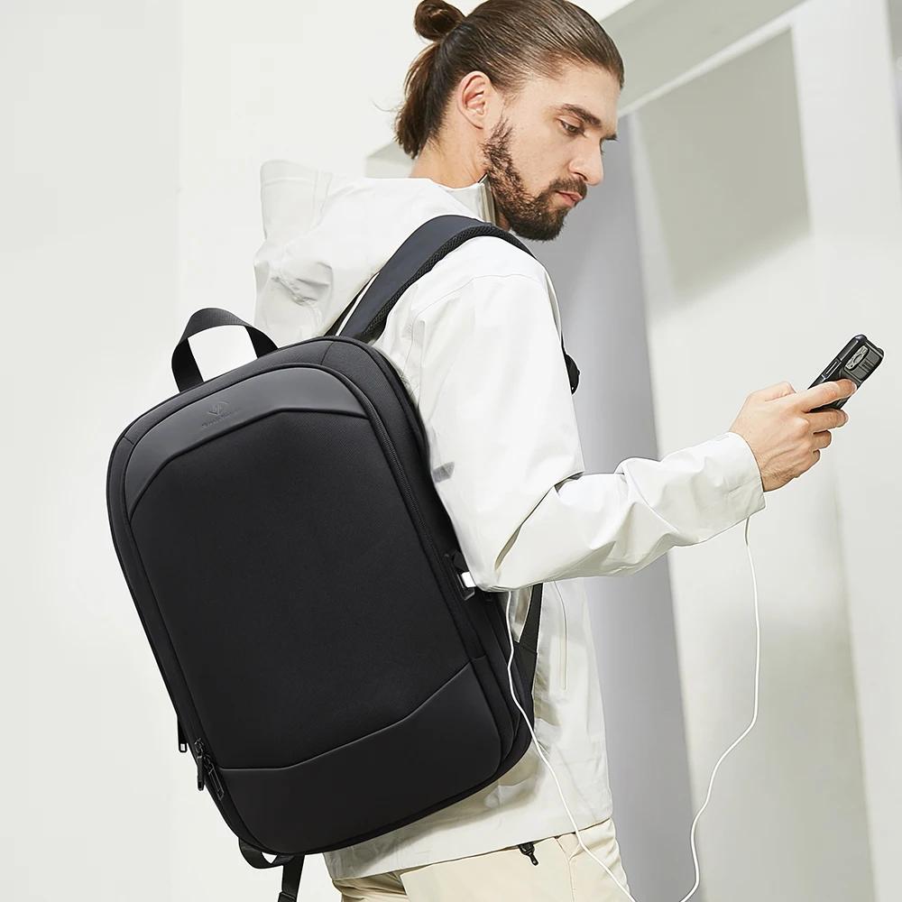 Heroic Knight Sac à dos pour ordinateur portable pour homme 17 pouces Sac à dos d'affaires Sac à dos