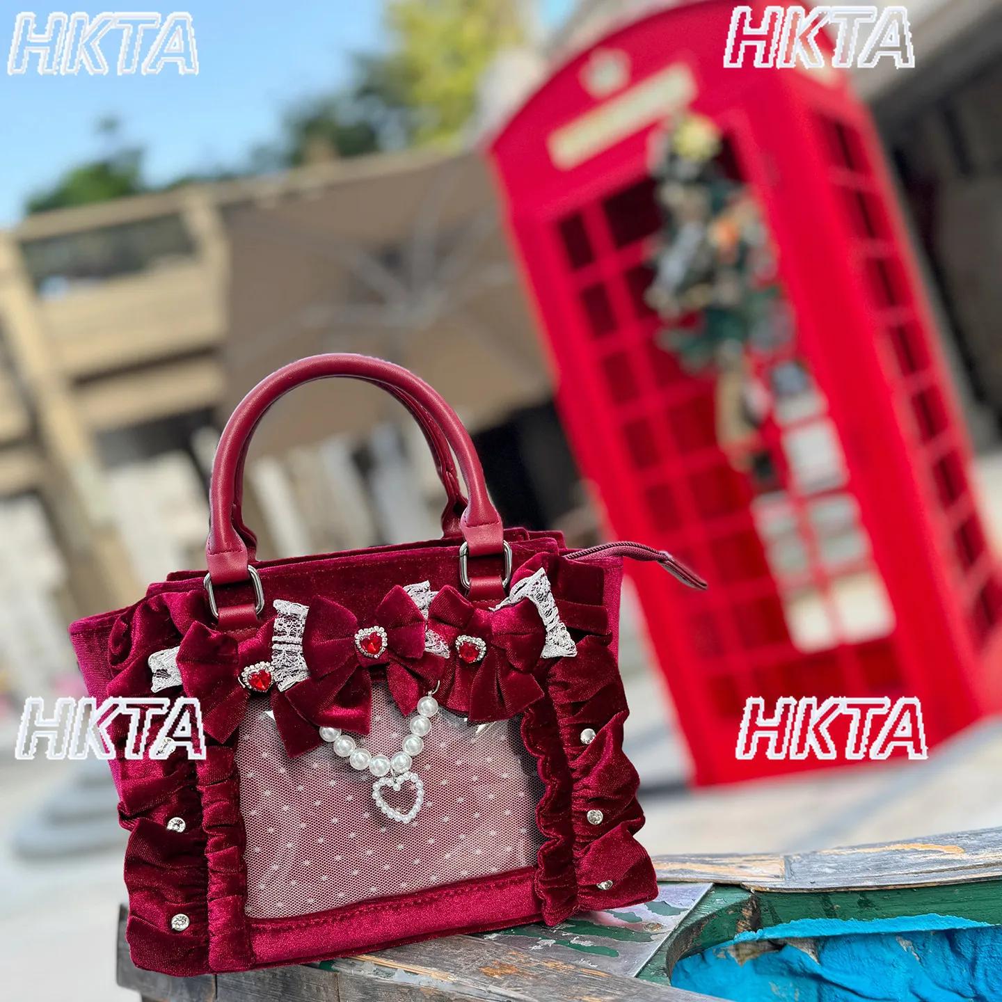 Élégant élégant velours perle arc strass plissé douleur sac hiver nouveau magnifique doux dentelle p