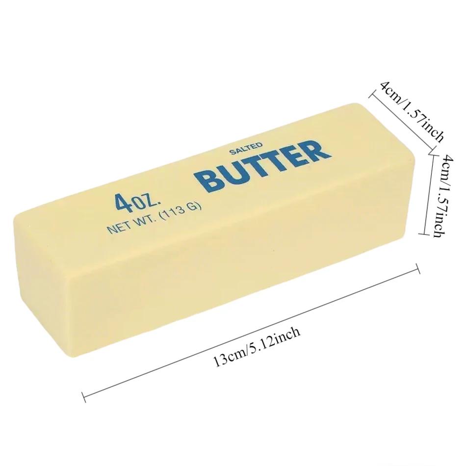1-5 PIÈCES Jouet Squishy Bâton de Beurre à Remontée Lente, Jouet à Presser Anti-Stress, Cadeau Relax