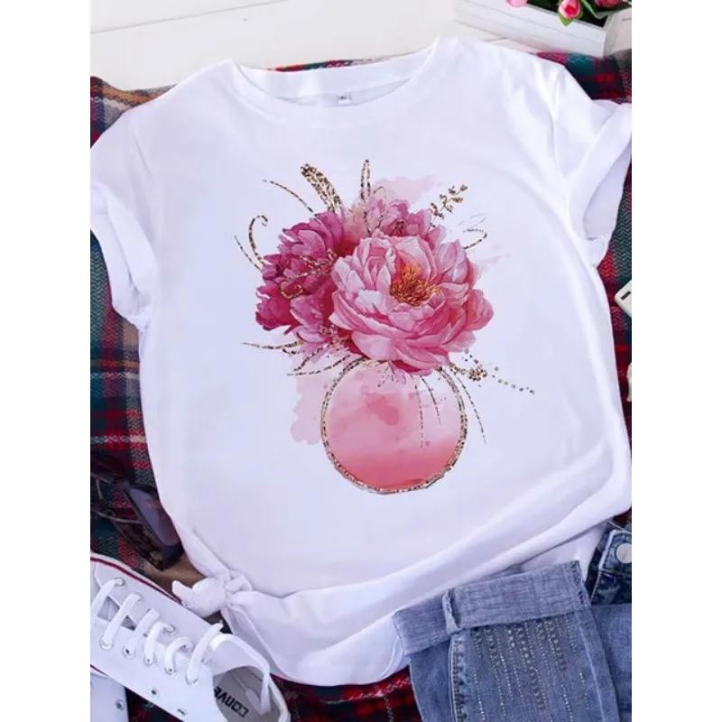 Brave Soul L américain rétro lettres amour blanc T-shirt femmes à manches courtes col rond ample gra