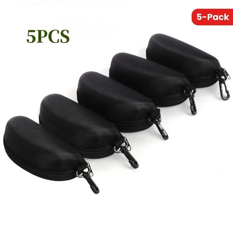 5/10/20pack Portable fermeture éclair lunettes de soleil boîte de protection lunettes étui boîte Oxf